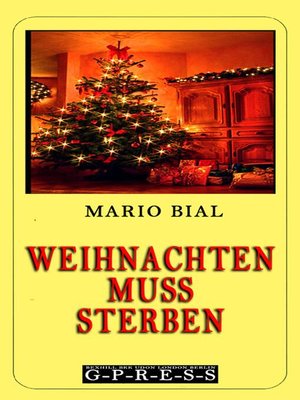 cover image of Weihnachten muss sterben